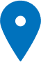 Blue location pin icon representing Toombs Orthodontics office address or directions.