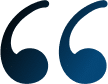 Quotation marks icon representing customer testimonials or reviews for Toombs Orthodontics